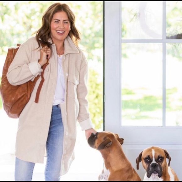 SOLD Jilly Box Jillian Harris Shacket by Jackson Rowe - Picture 1 of 8